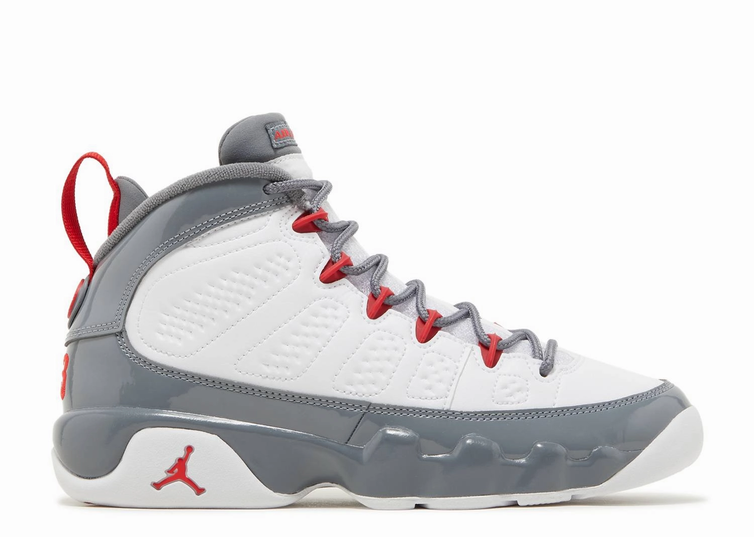 running in new tracks shoes Jordan 9 Retro Fire Red (GS)