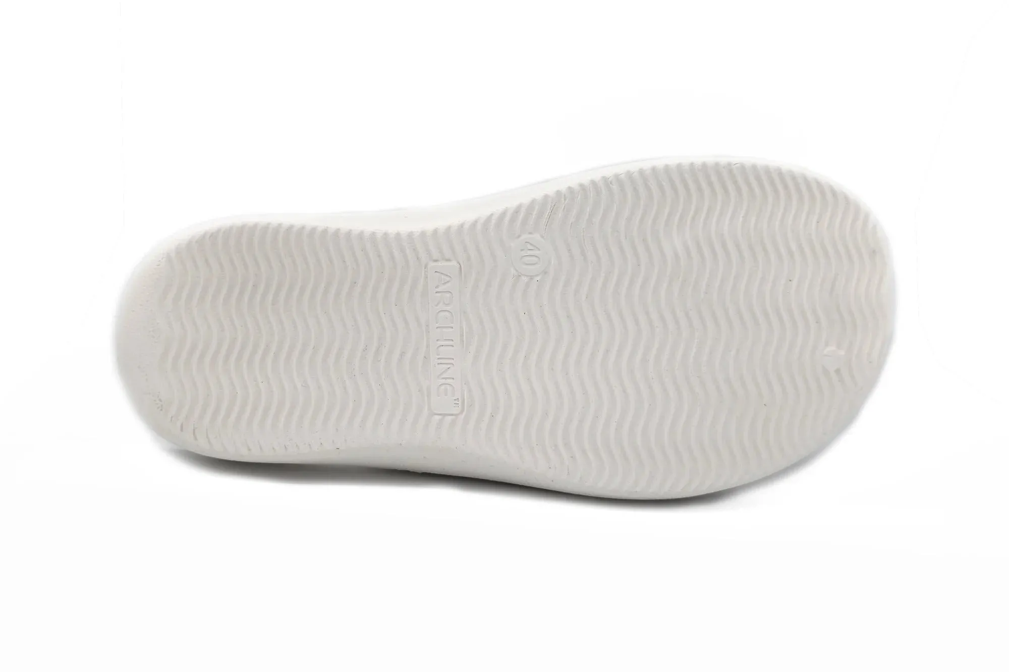 Archline Rebound Arch Support Slides Unisex - White