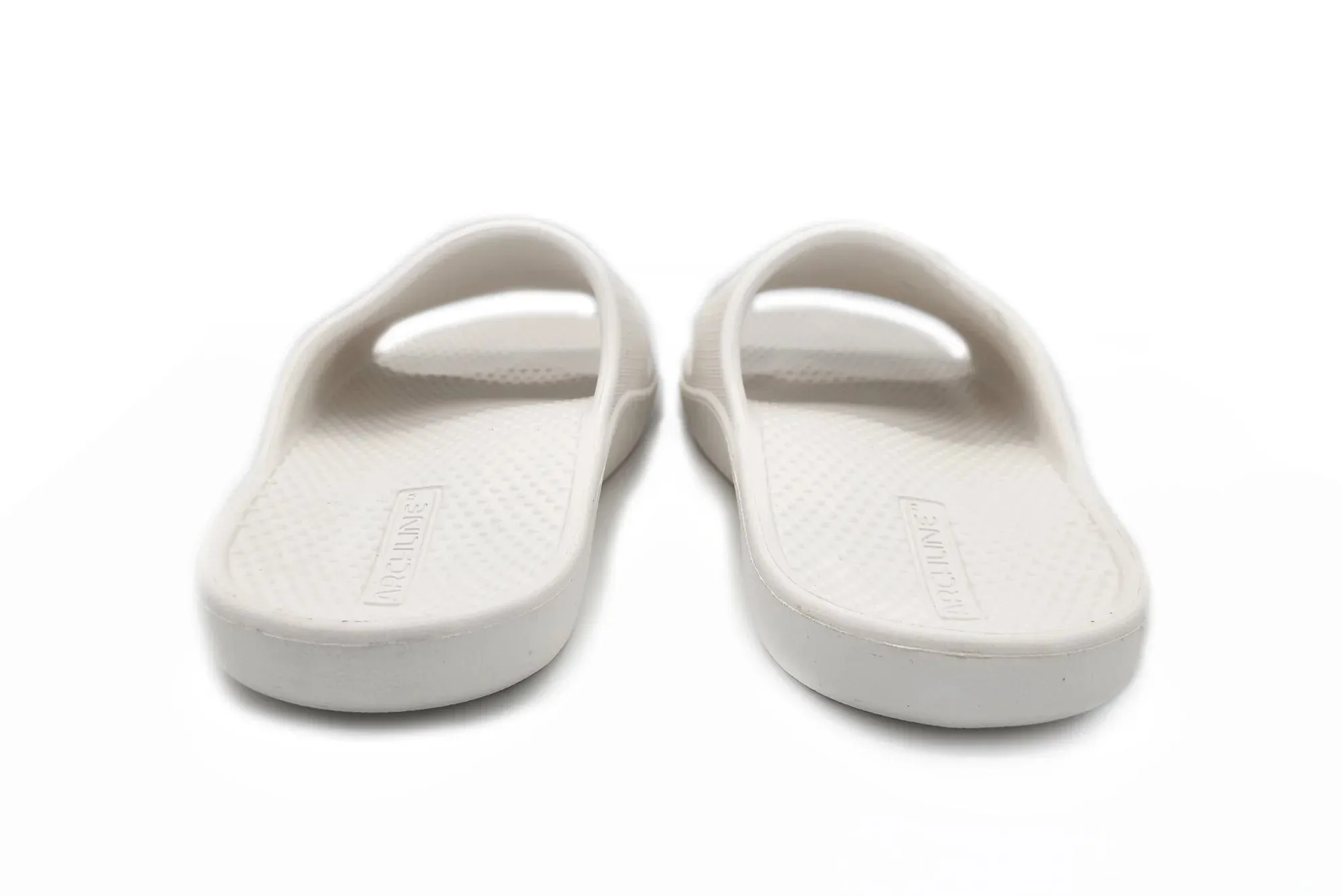 Archline Rebound Arch Support Slides Unisex - White