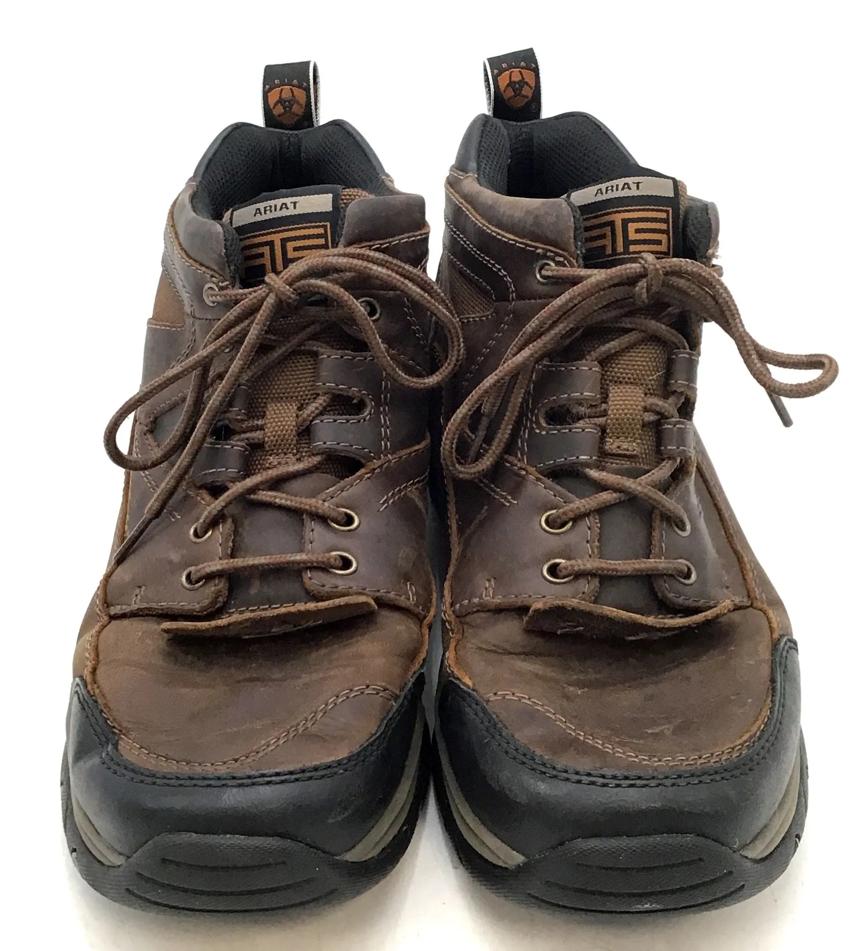 Ariat Men's Terrain Brown Leather Hiking Boots - Size 10EE