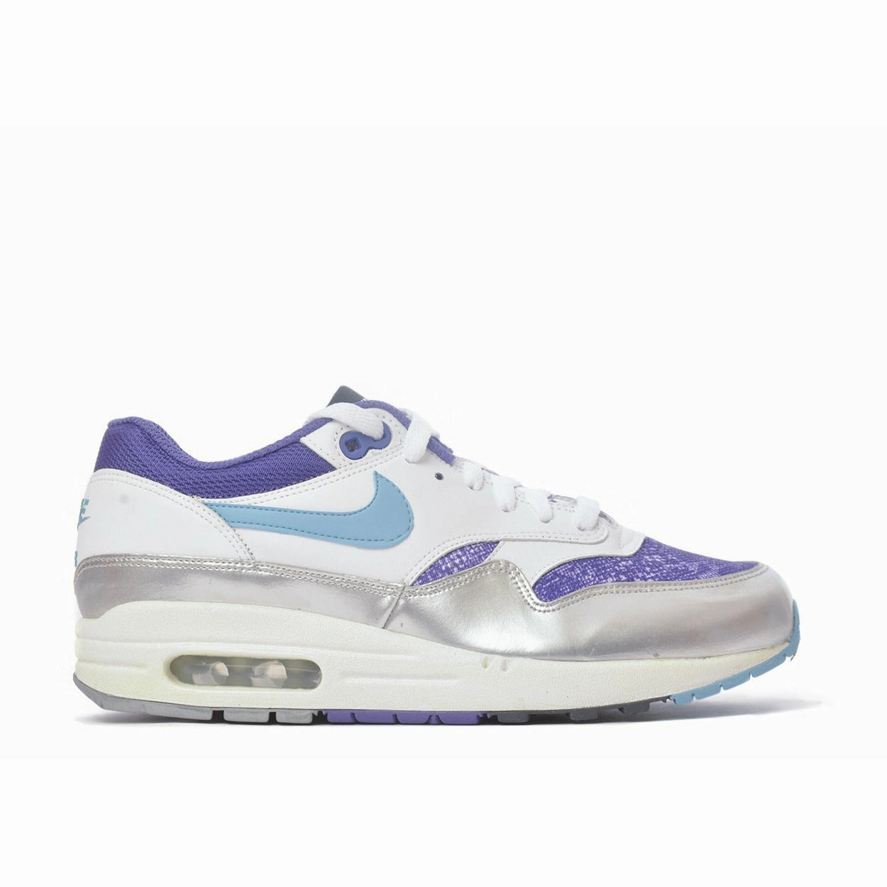 High Top Support Outdoor Vibes Air Max 1 "Silver Varsity Purple" (Wmns) (2008)