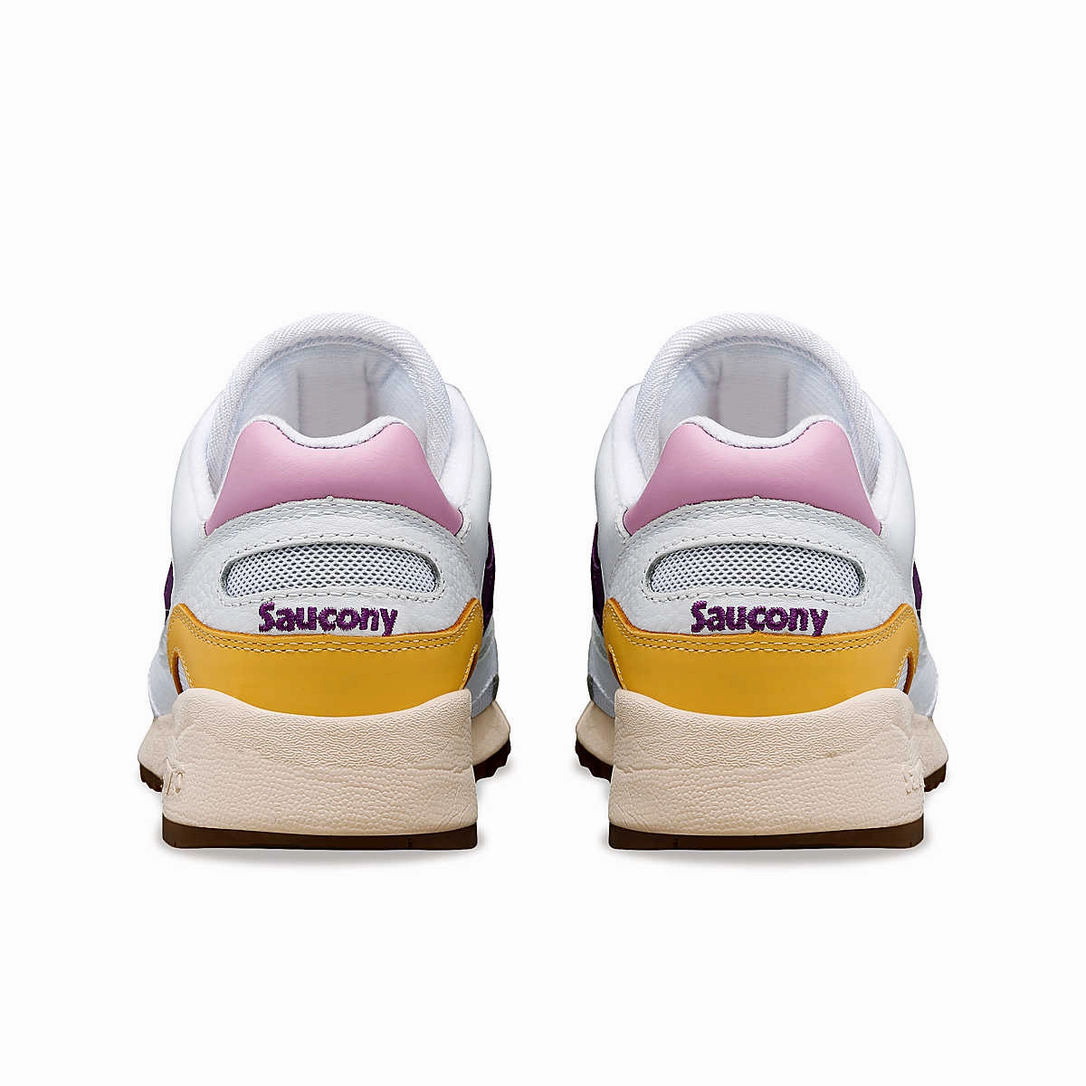 training aid rubber shoes Women's Saucony Shadow 6000 PRM 'White/Purple'