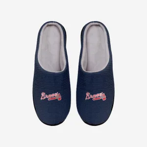 Atlanta Braves Memory Foam Slide Slipper