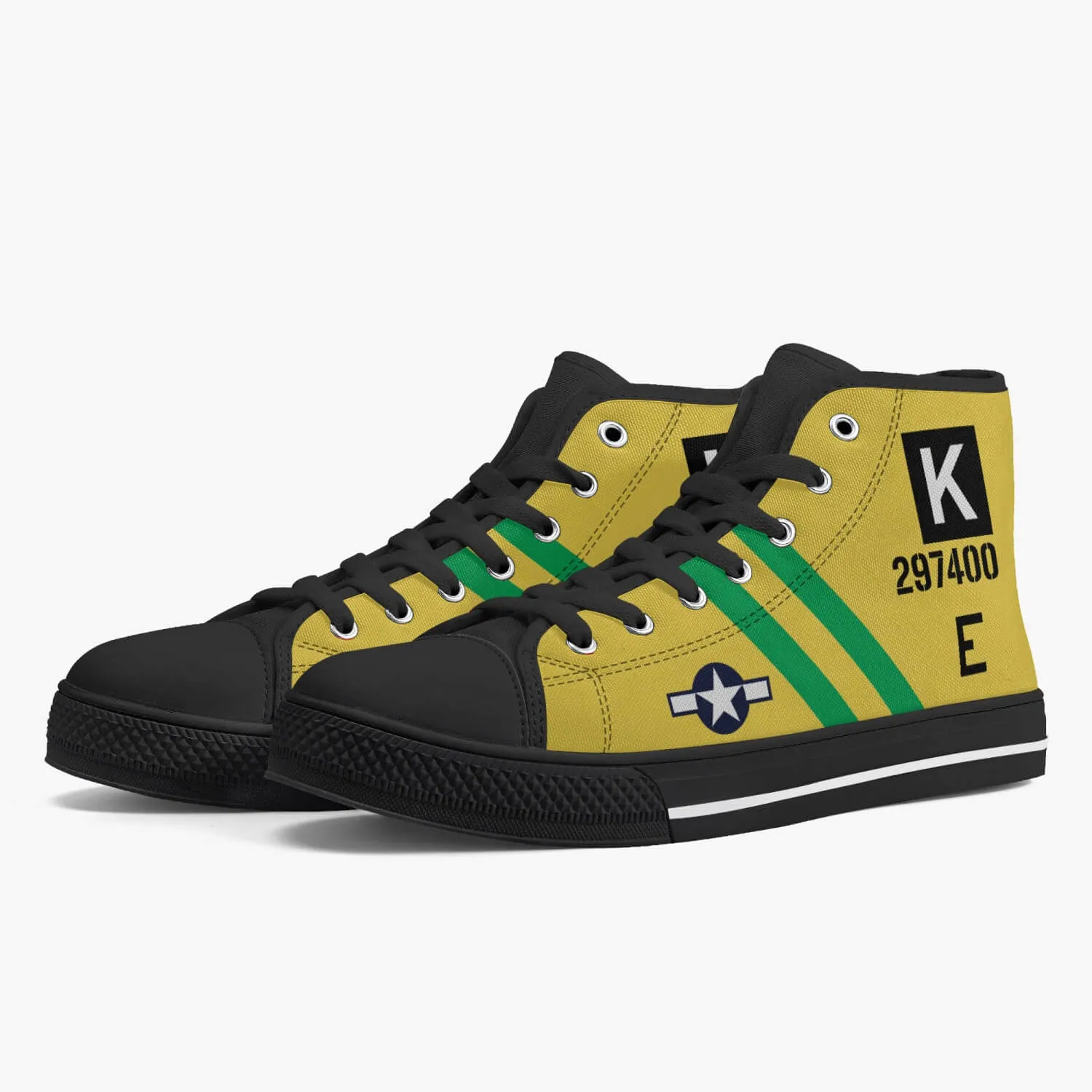 B-17 "Fuddy Duddy" High Top Canvas Shoes