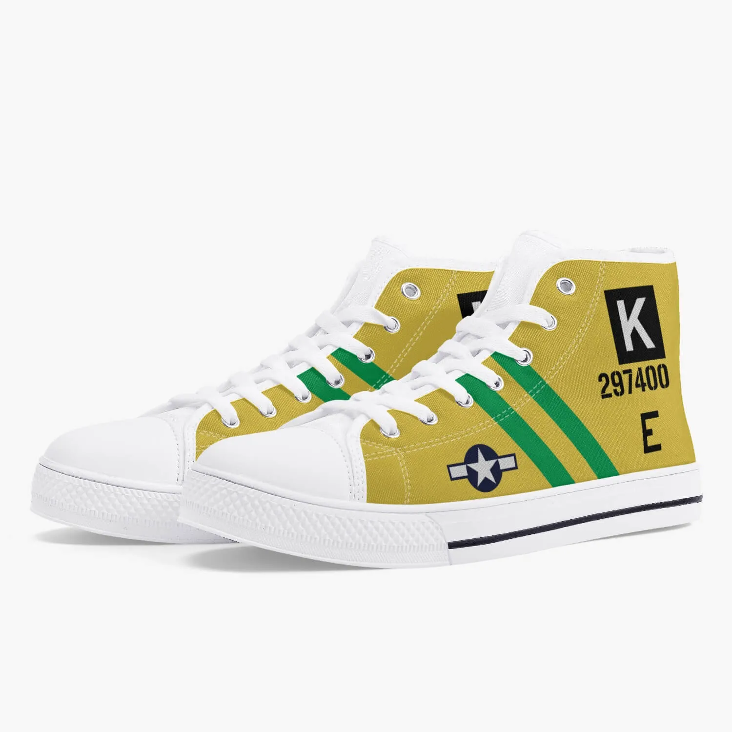 B-17 "Fuddy Duddy" High Top Canvas Shoes