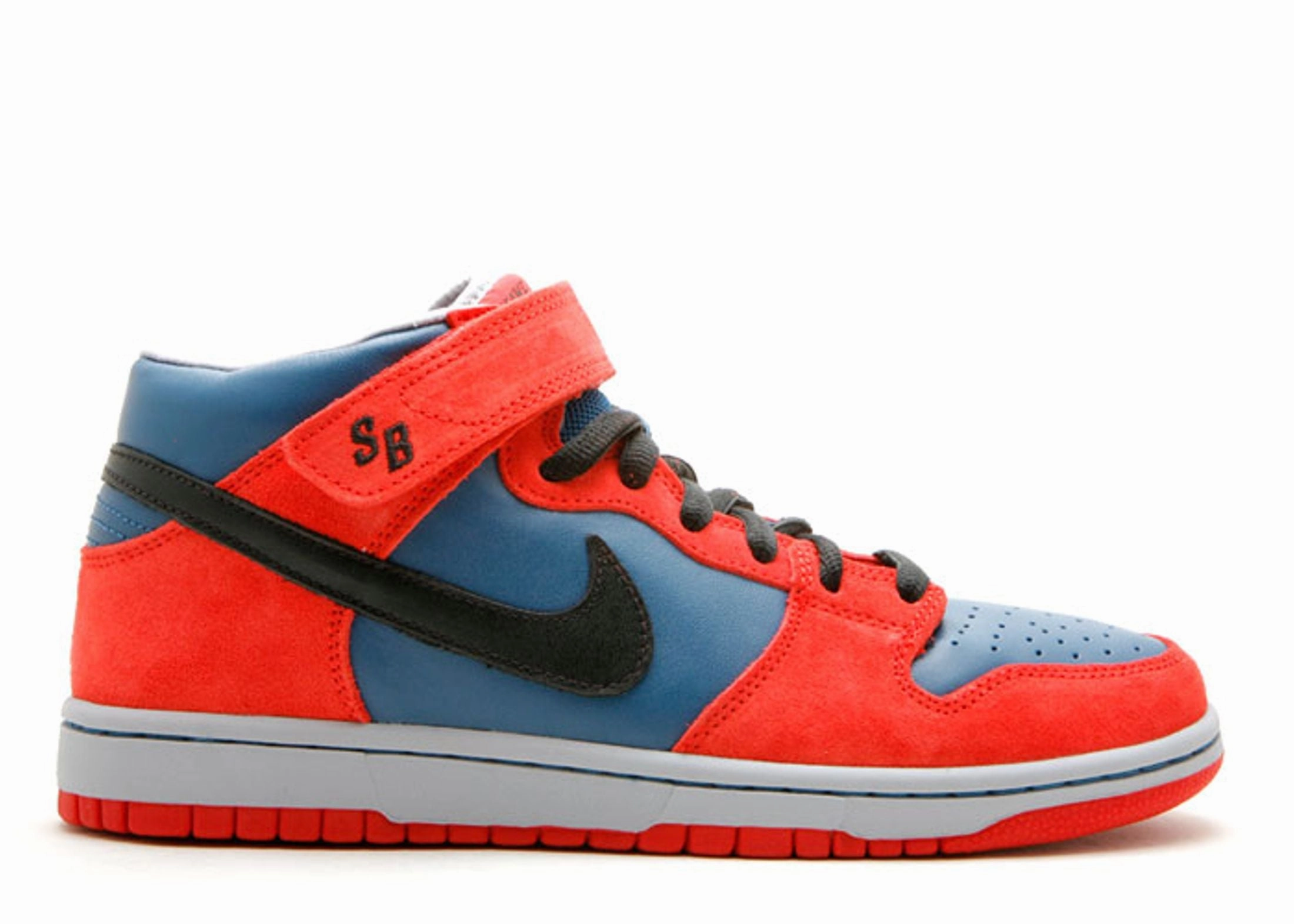 power - walking shoes Nike Dunk Mid Pro SB "Spider Man" (Myrtle Beach Location)