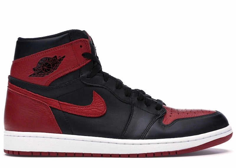 Jordan 1 Retro High Bred Banned (2016) (Preowned Size 9.5 2) work commute Quick Walk