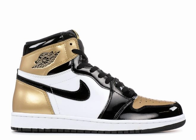 Jordan 1 Retro High NRG Gold Top 3 Shock   Absorbing Midsole Non Slip Sole