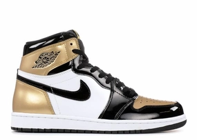 Jordan 1 Retro High NRG Gold Top 3 Shock   Absorbing Midsole Non Slip Sole