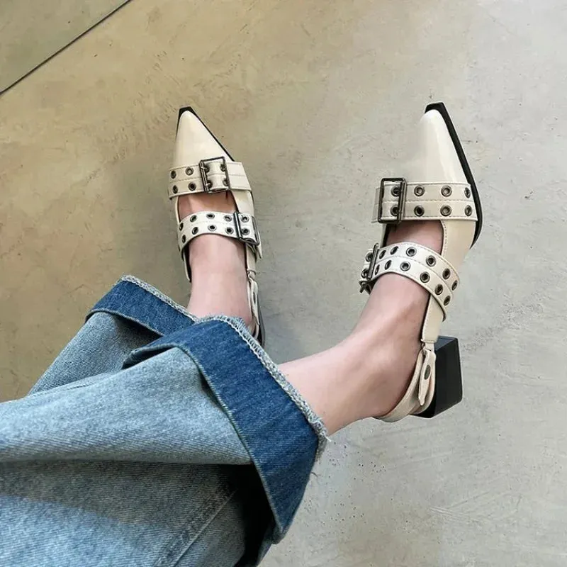 Ballet flats women Pointed rivet™