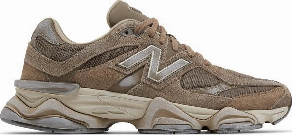 Adjustable Fit Technology Ortholite insole New balances 9060 MUSHROOM BROWN