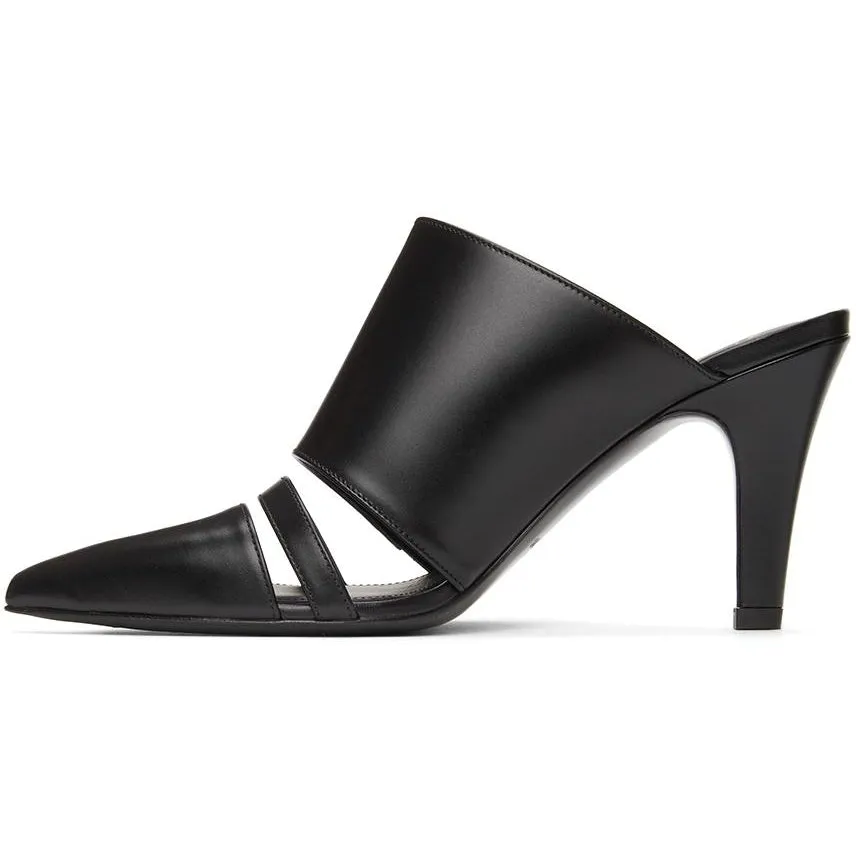 Balmain Black Sol Heels