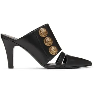 Balmain Black Sol Heels