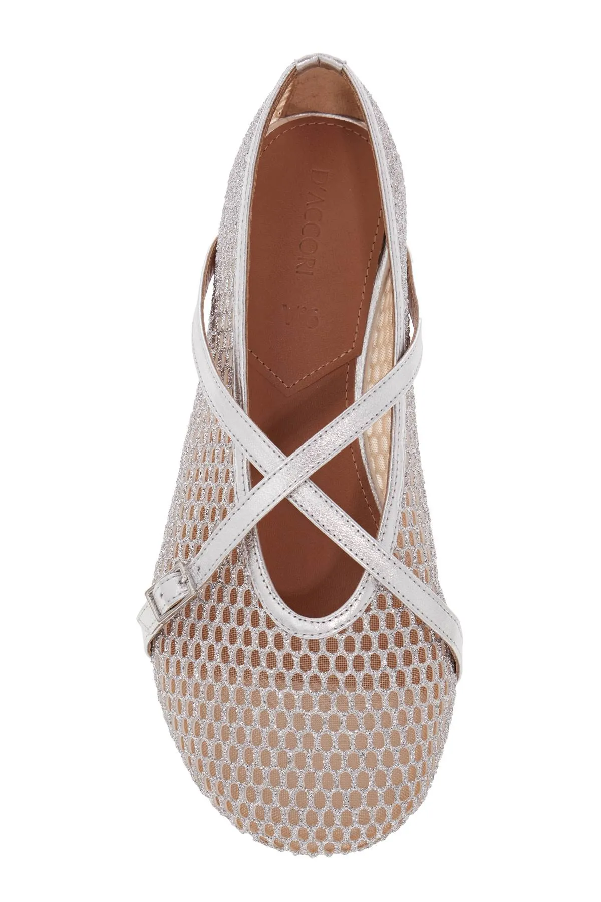 bambi ballet fl V6BI35 HONEYCOMB SILVER