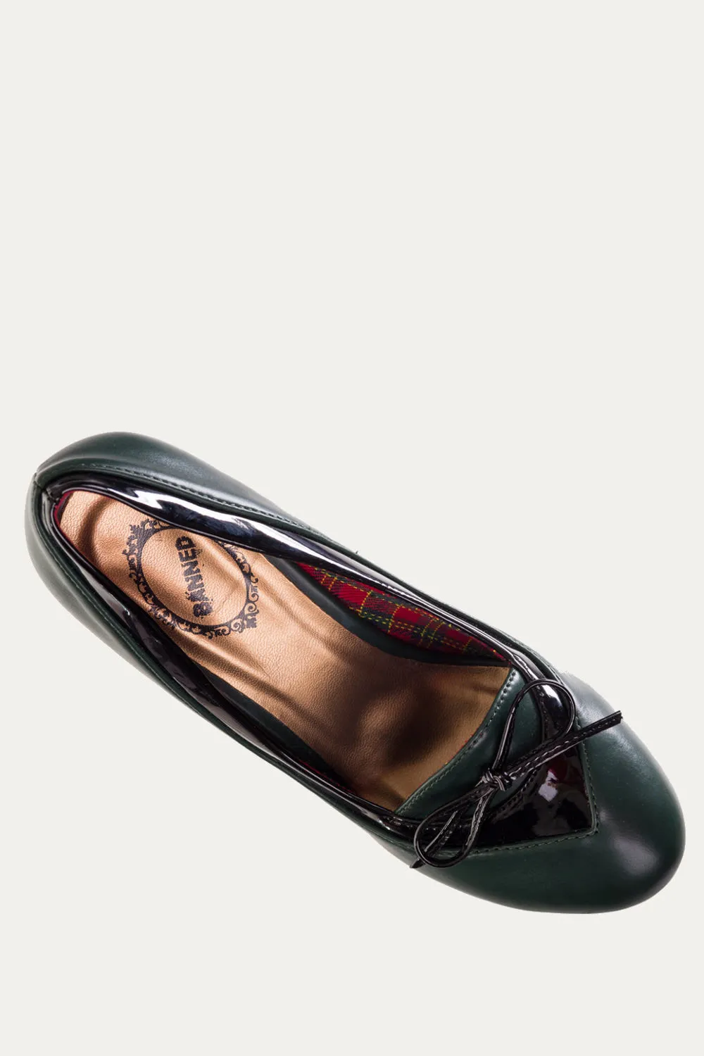 Banned Apparel - Grace Kitten Hill Retro Shoes