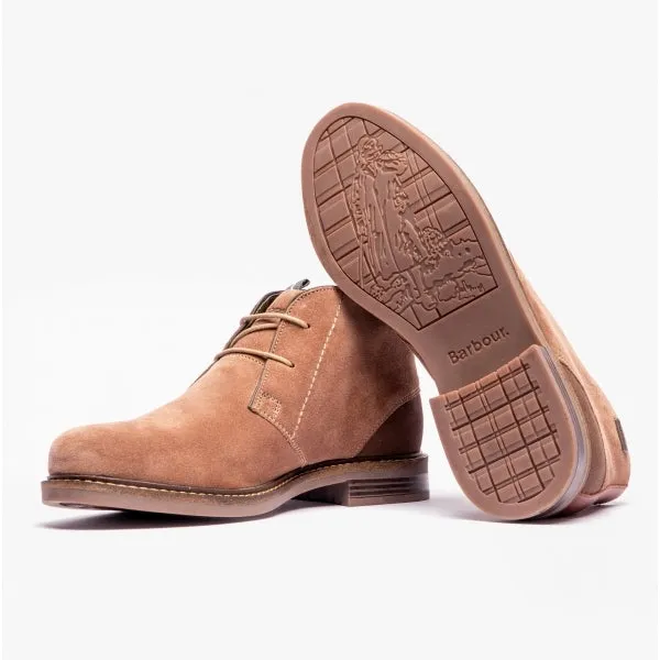 Barbour READHEAD Mens Chukka Boots Stone