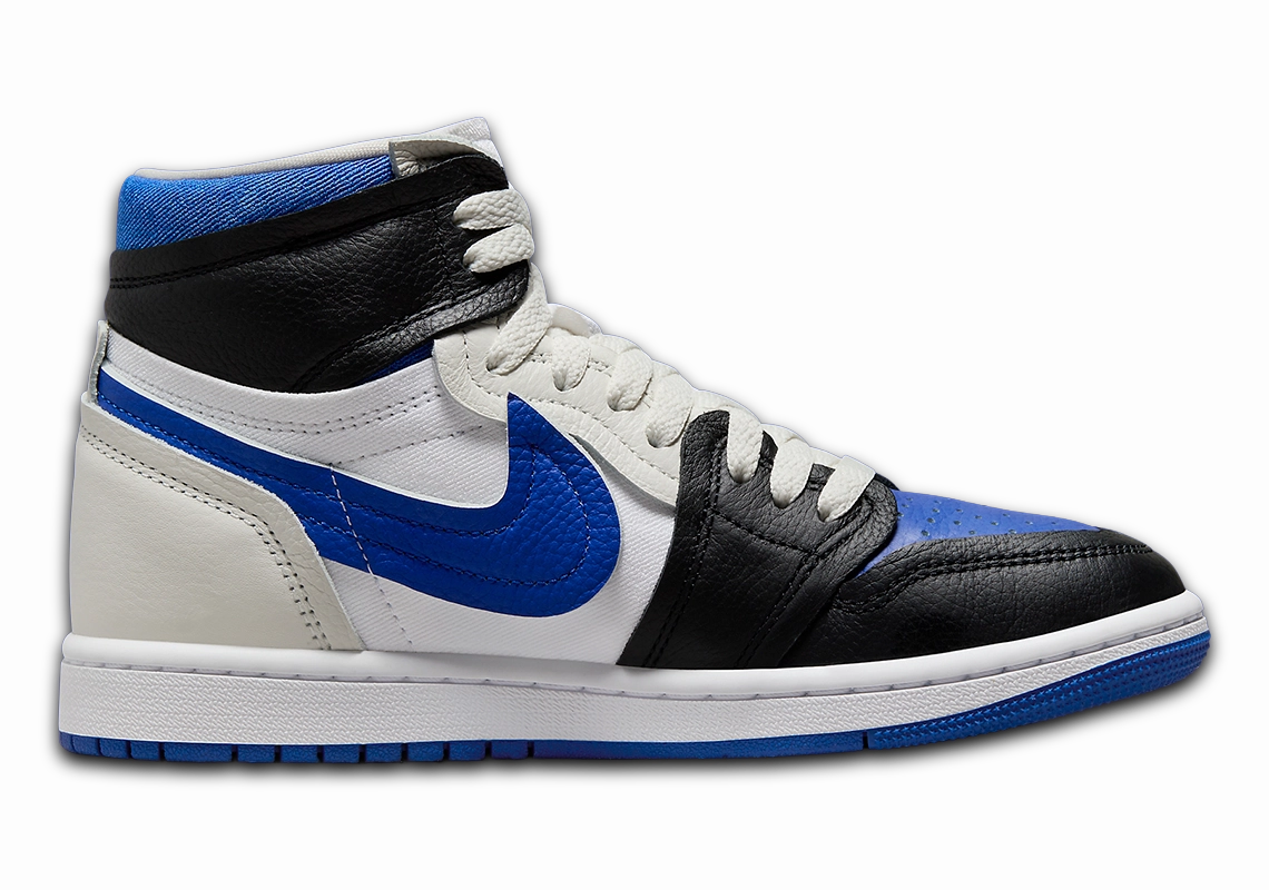 Air Jordan 1 High MM "Black/Royal" Sock Like Collar