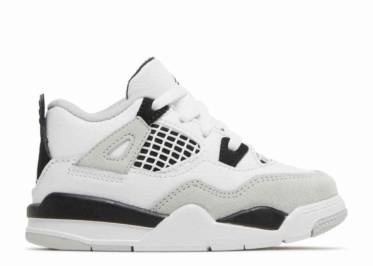 Toe Flex Jordan 4 Retro Military Black TD