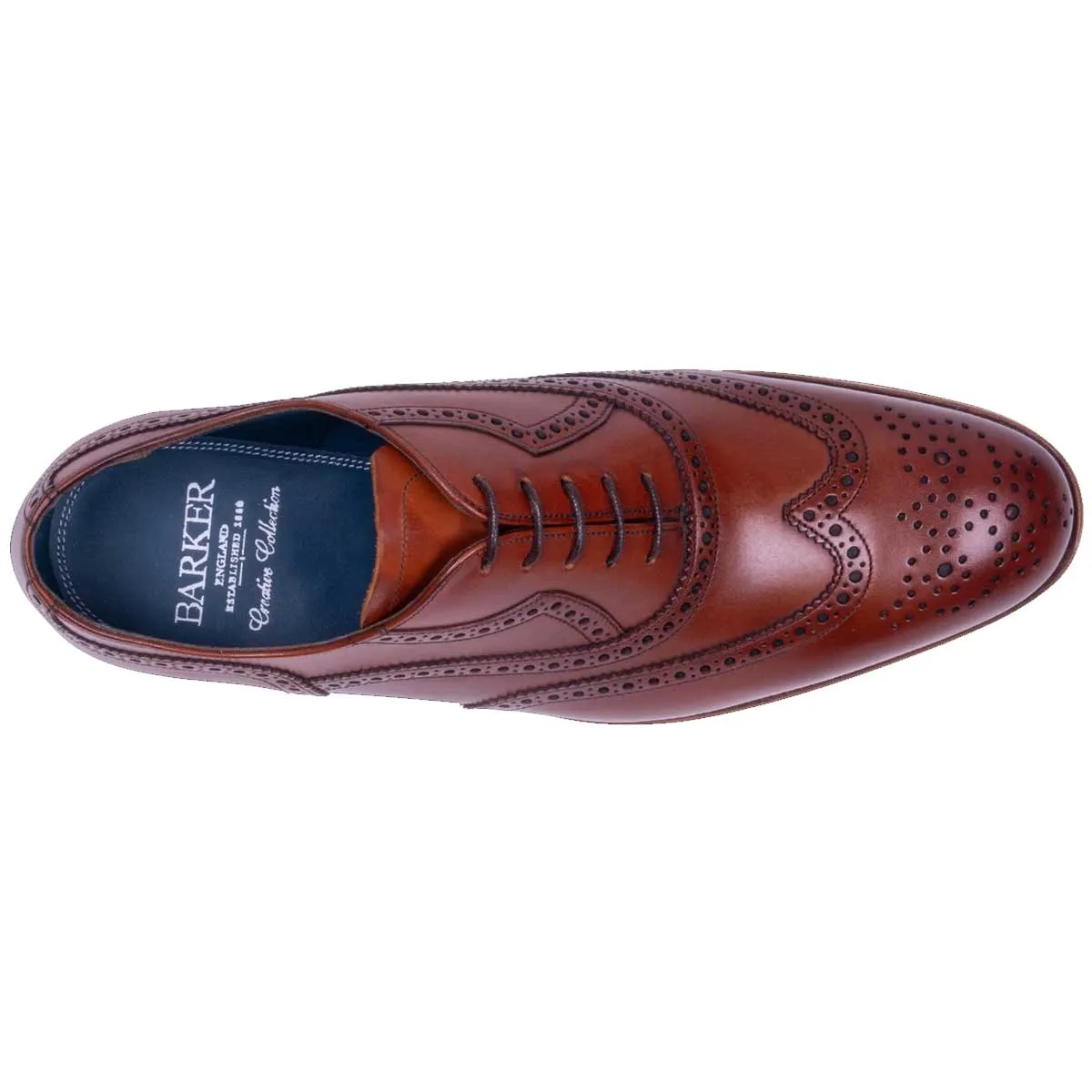 BARKER Bladen Shoes - Mens - Chestnut Calf