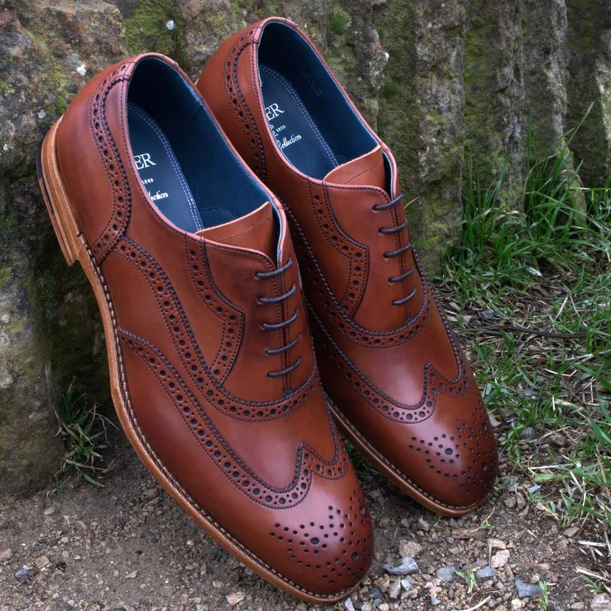 BARKER Bladen Shoes - Mens - Chestnut Calf