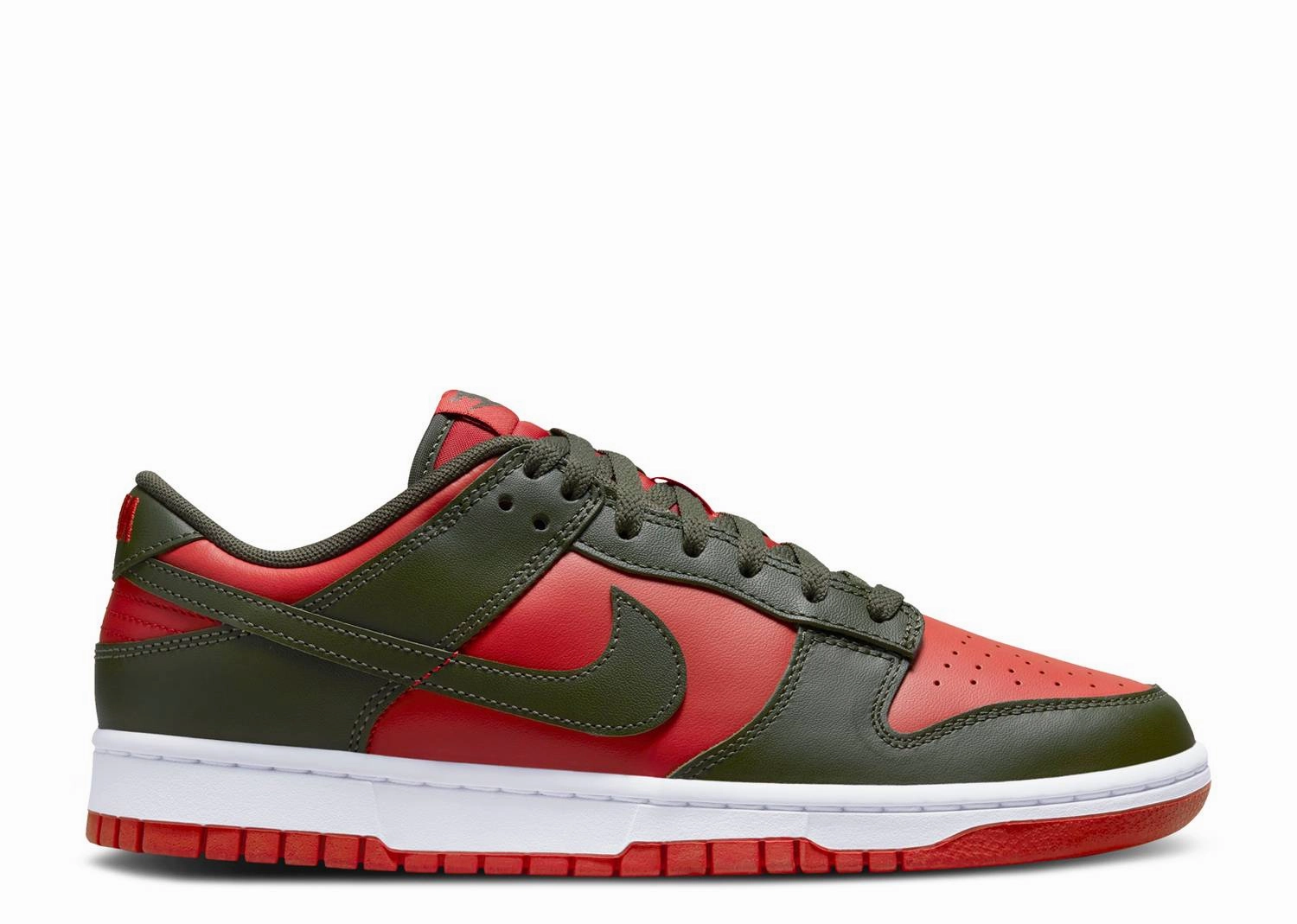 Wicking Nike Dunk Low "Cargo Khaki Mystic Red" (Myrtle Beach Location)