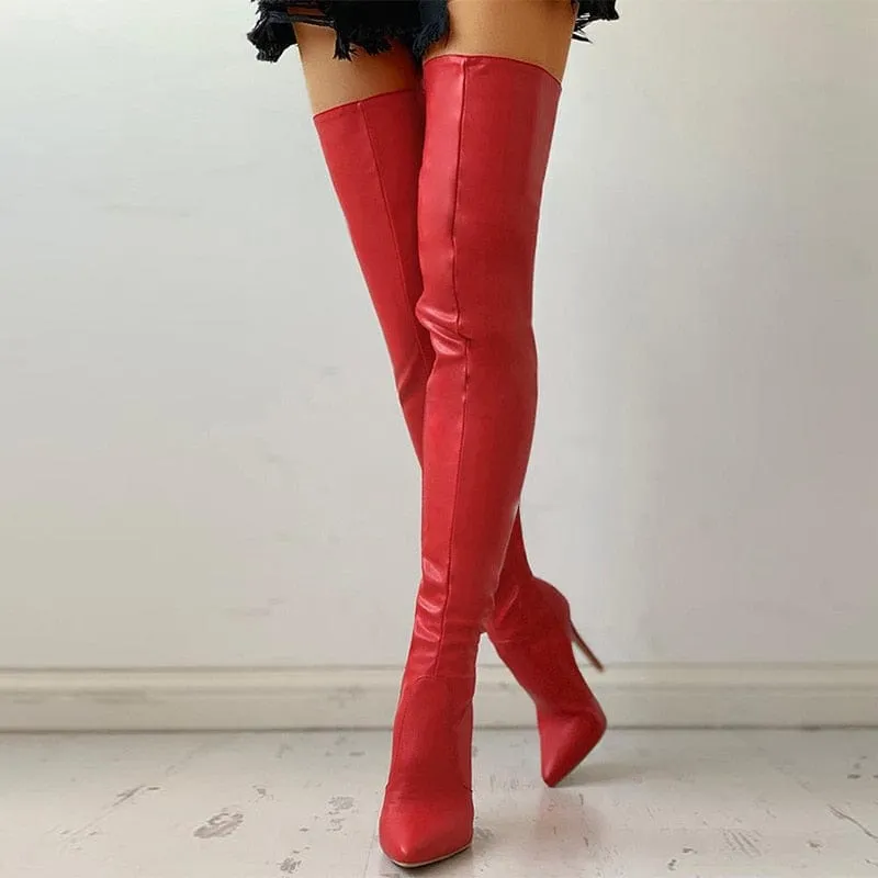Baylee Zip Up Heel Boots