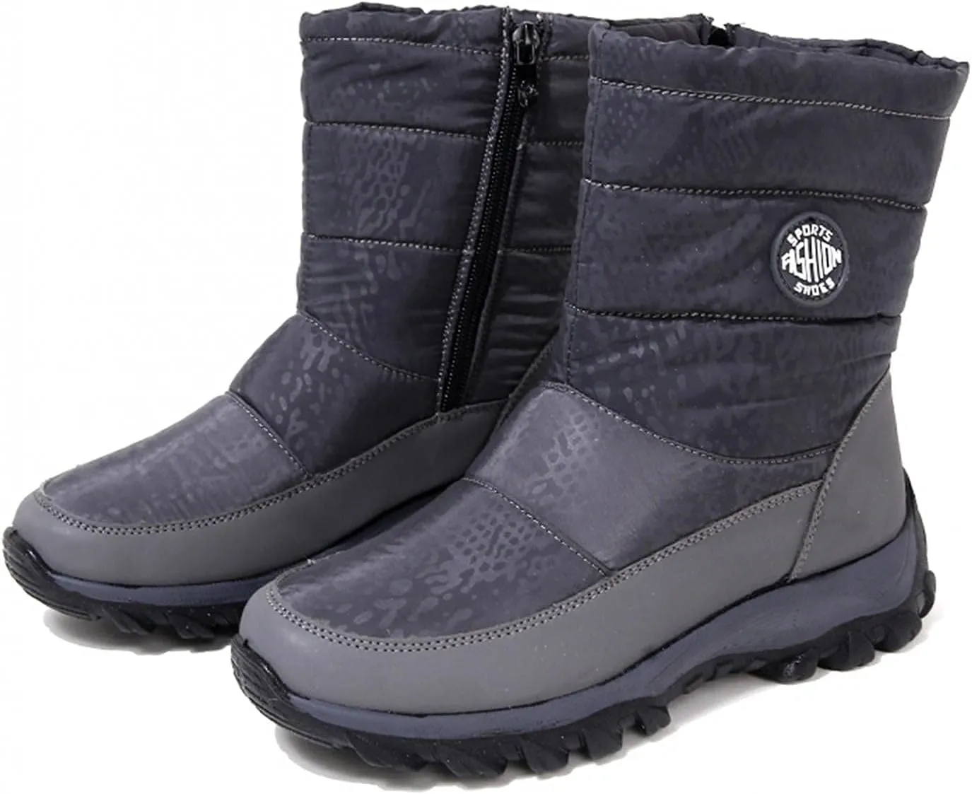 Bcshiye Women's Winter Snow Boots Fashion Outdoor Mid Calf Boot Waterproof Lightweight Warm Anti Slip Ankle Booties