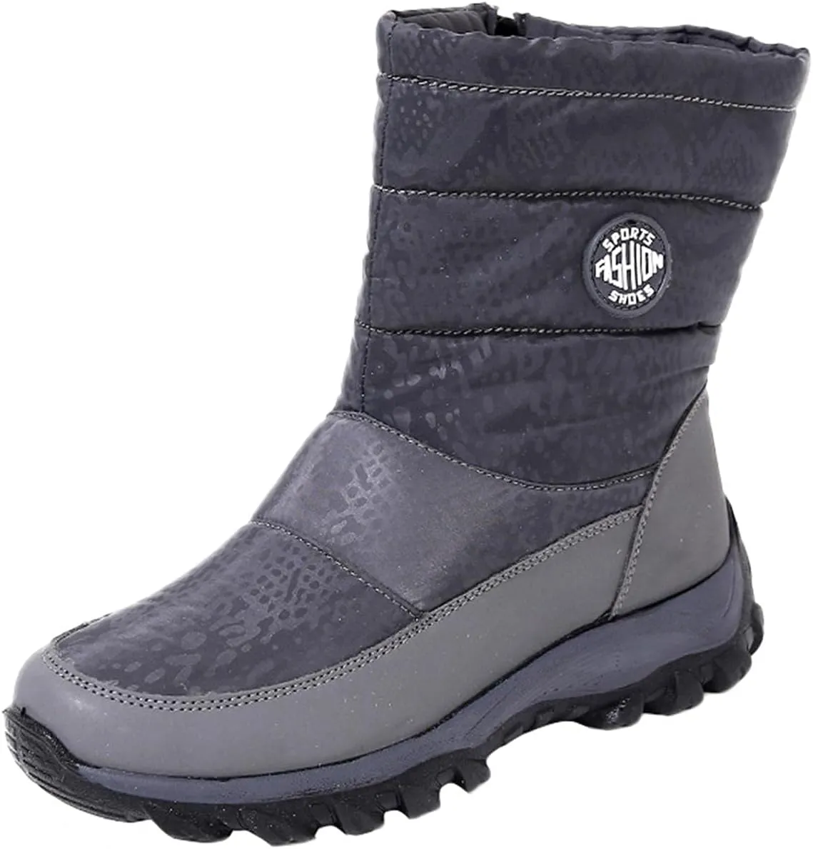 Bcshiye Women's Winter Snow Boots Fashion Outdoor Mid Calf Boot Waterproof Lightweight Warm Anti Slip Ankle Booties