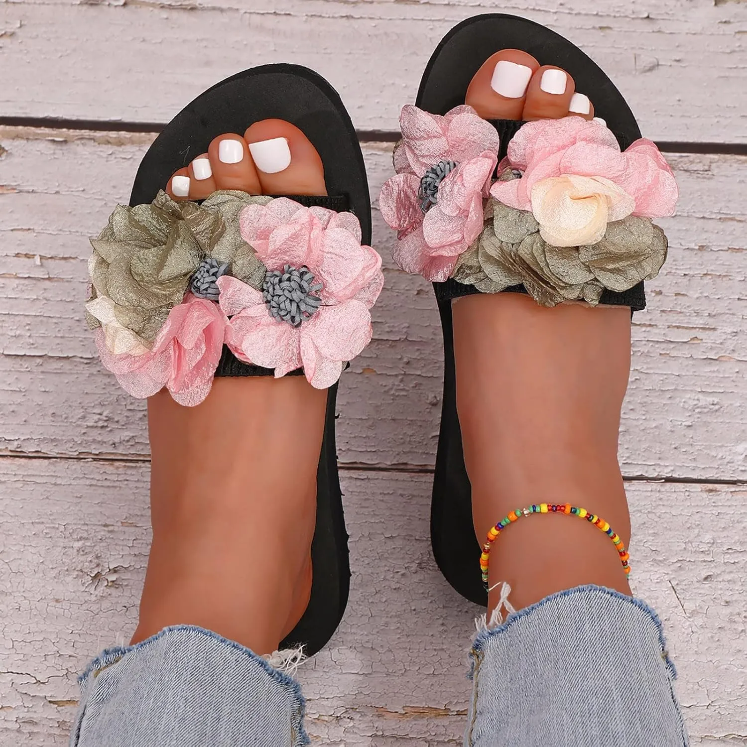 Beach Flip Flops Women Comfortable Summer Beach Thong Sandals Sandals for Women Women Indoor and Outdoor Flip Flop