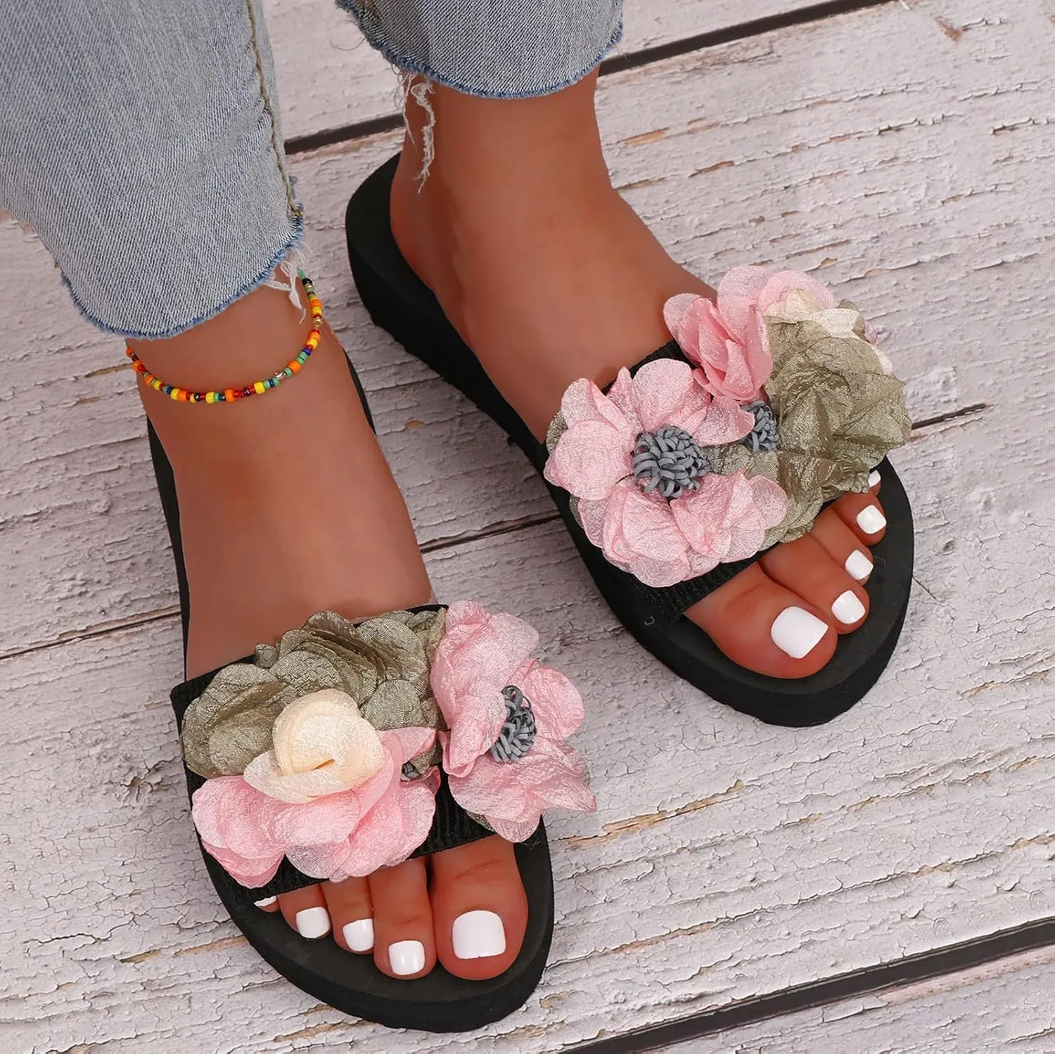 Beach Flip Flops Women Comfortable Summer Beach Thong Sandals Sandals for Women Women Indoor and Outdoor Flip Flop