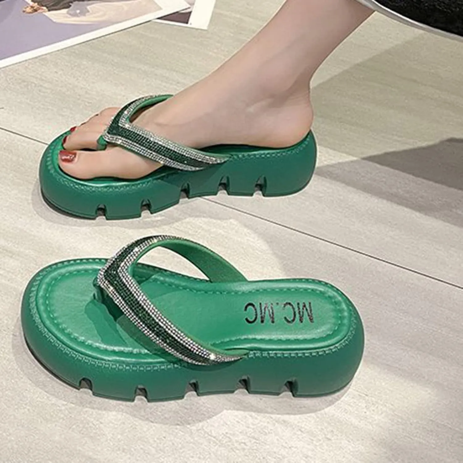Beach Sandals for Womans Women Women Flip Flops Womens Wide Width Footwear Slippers Arch Support Beach Shoes