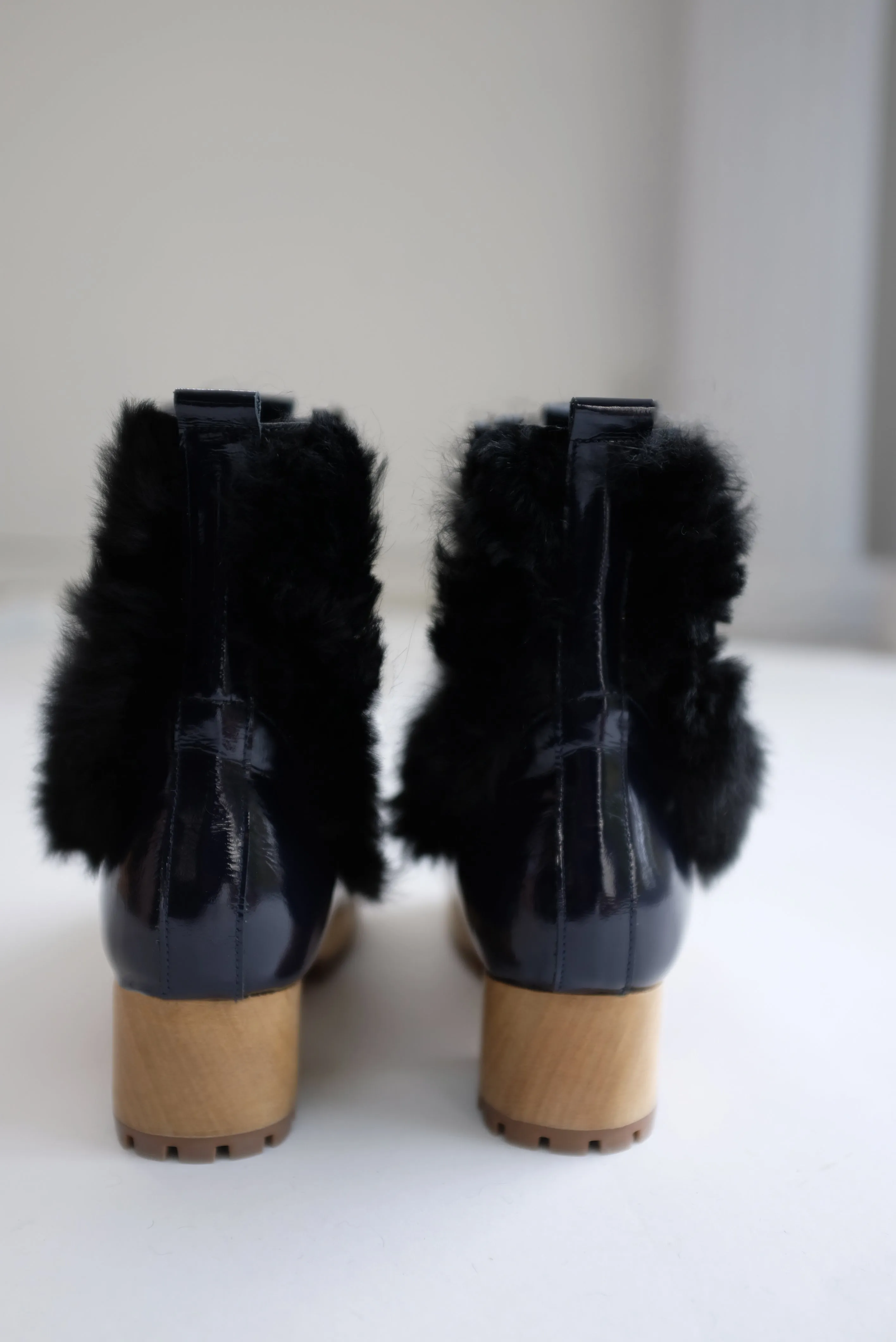 Beklina Low Clog Boot Navy/Black