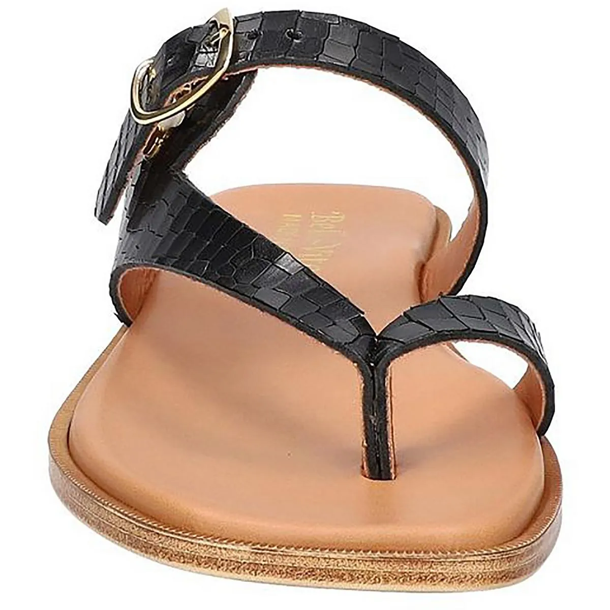 Bella Vita Womens Doe-Italy Leather Flip-Flop Thong Sandals