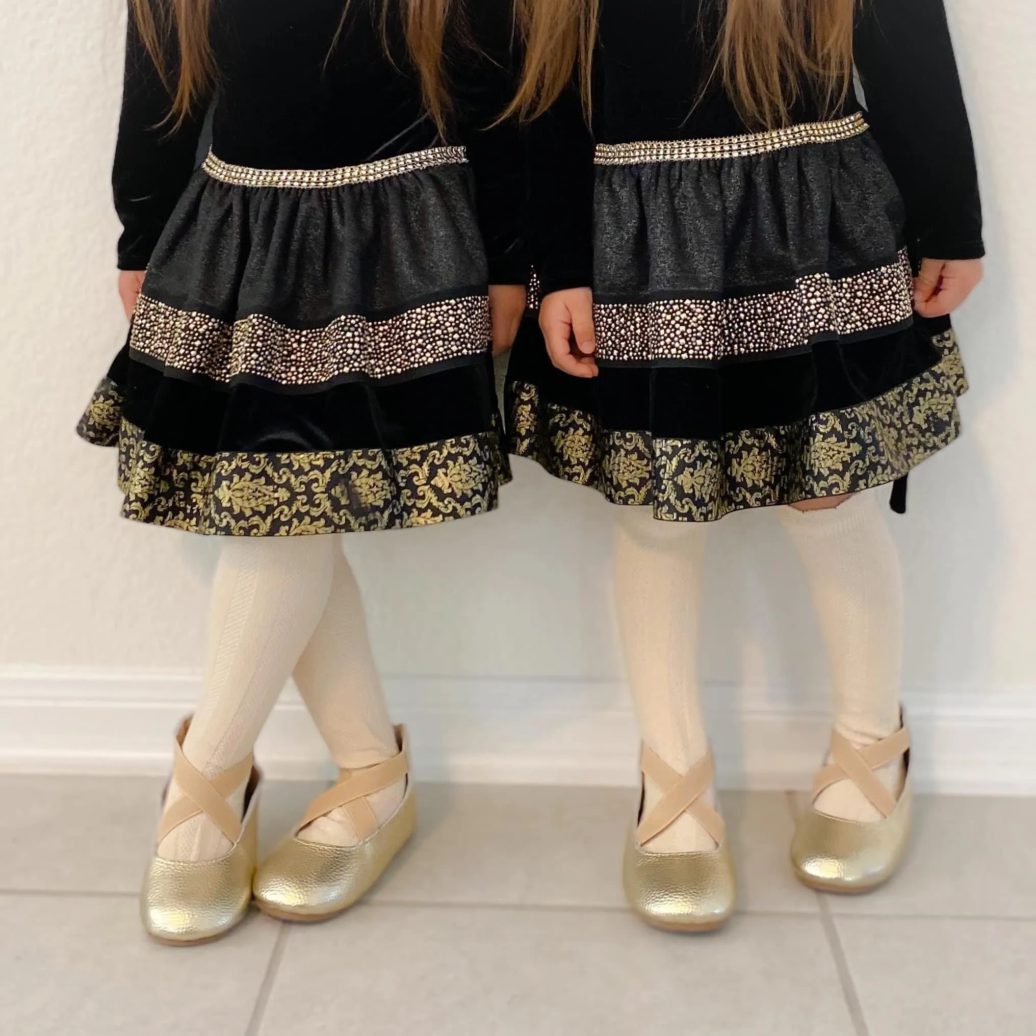 Better Than Gold Ballet Flats