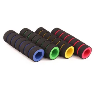 Bicycle Handlebar Grips Soft Anti-slip Bike Bar Grips Comfortable Sponge Handlebar Protective Cover Bike Bicycle Accessories