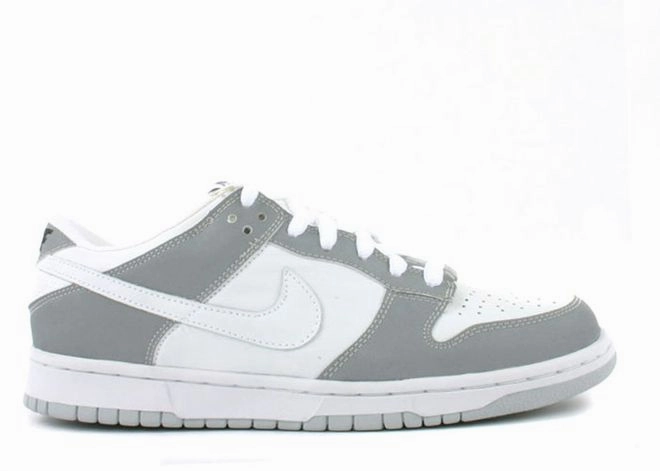 Nike Dunk Low Pro B White 3M (Preowned) high - performance running option perforated - lining shoes