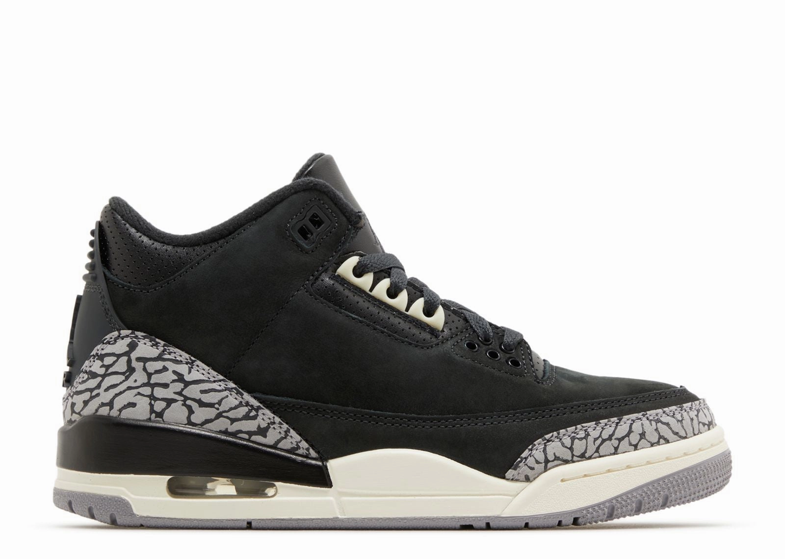 Low Impact Wmns Air Jordan 3 Retro "Off Noir" (Myrtle Beach Location)