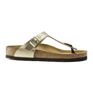 Birkenstock Gizeh Birko-Flor Sandals - Narrow - Gold