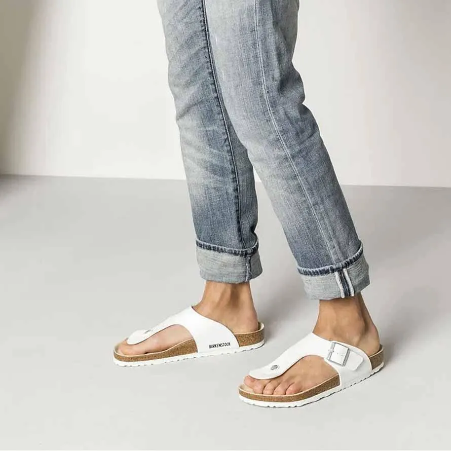 Birkenstock Ramses Birko-Flor Sandals - Regular - White