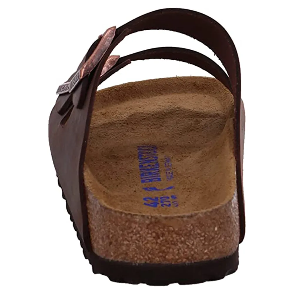 Birkenstock Unisex Habana Oiled Leather 39 M EU/8-8.5 B(M) US Women Arizona Soft Footbed Sandals - 452761-39