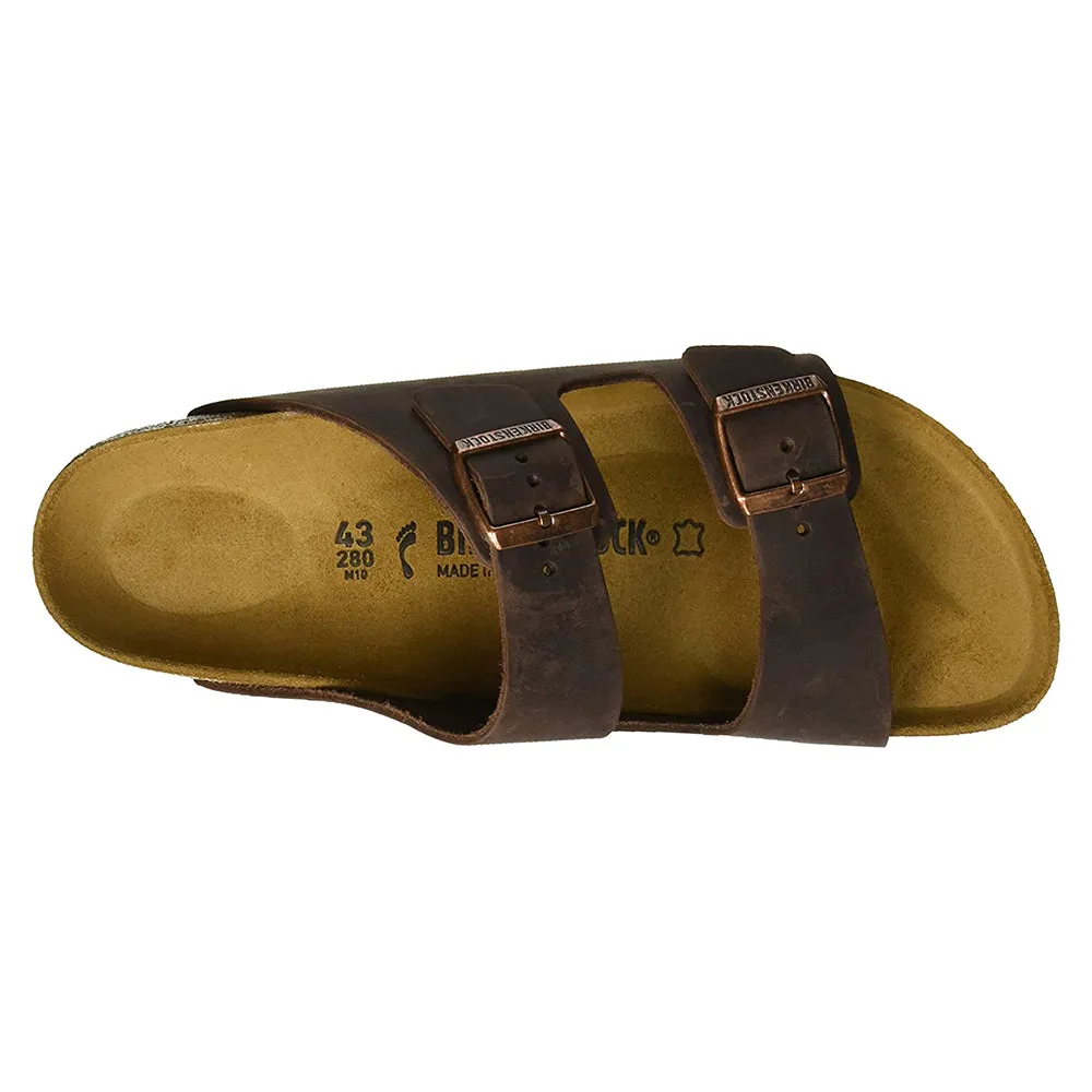 Birkenstock Unisex Habana Oiled Leather44 M EU Arizona Sandal - 52531-44
