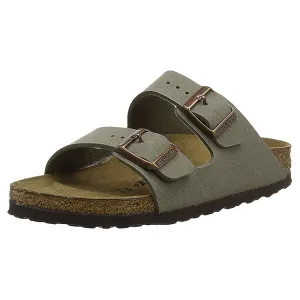Birkenstock Unisex Stone Birkibuc 40 N EU Soft Footbed Narrow Width Arizona Sandals - 151213-40