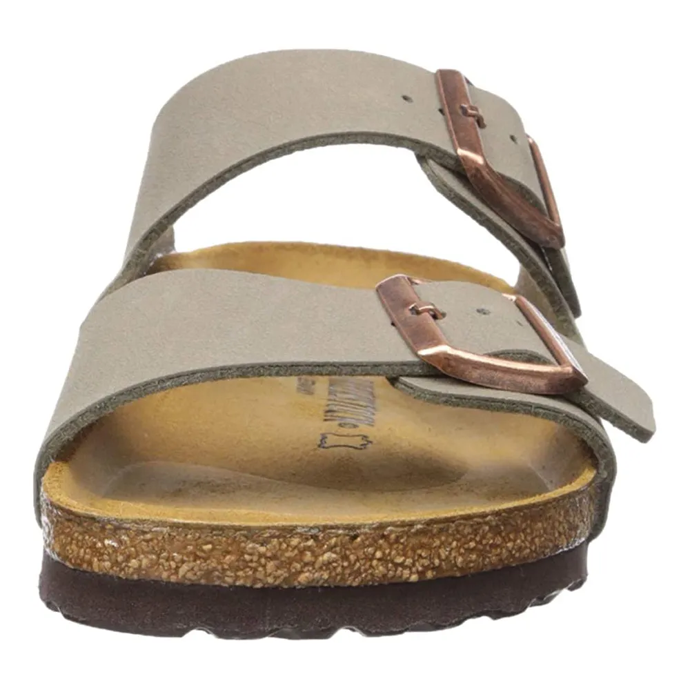 Birkenstock Unisex Stone Birkibuc 40 N EU Soft Footbed Narrow Width Arizona Sandals - 151213-40