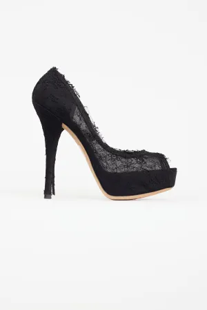 Peep-toe Heels
