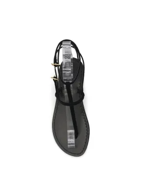 BLACK SN SLAVE SANDALS (ART. DS2403BSN)