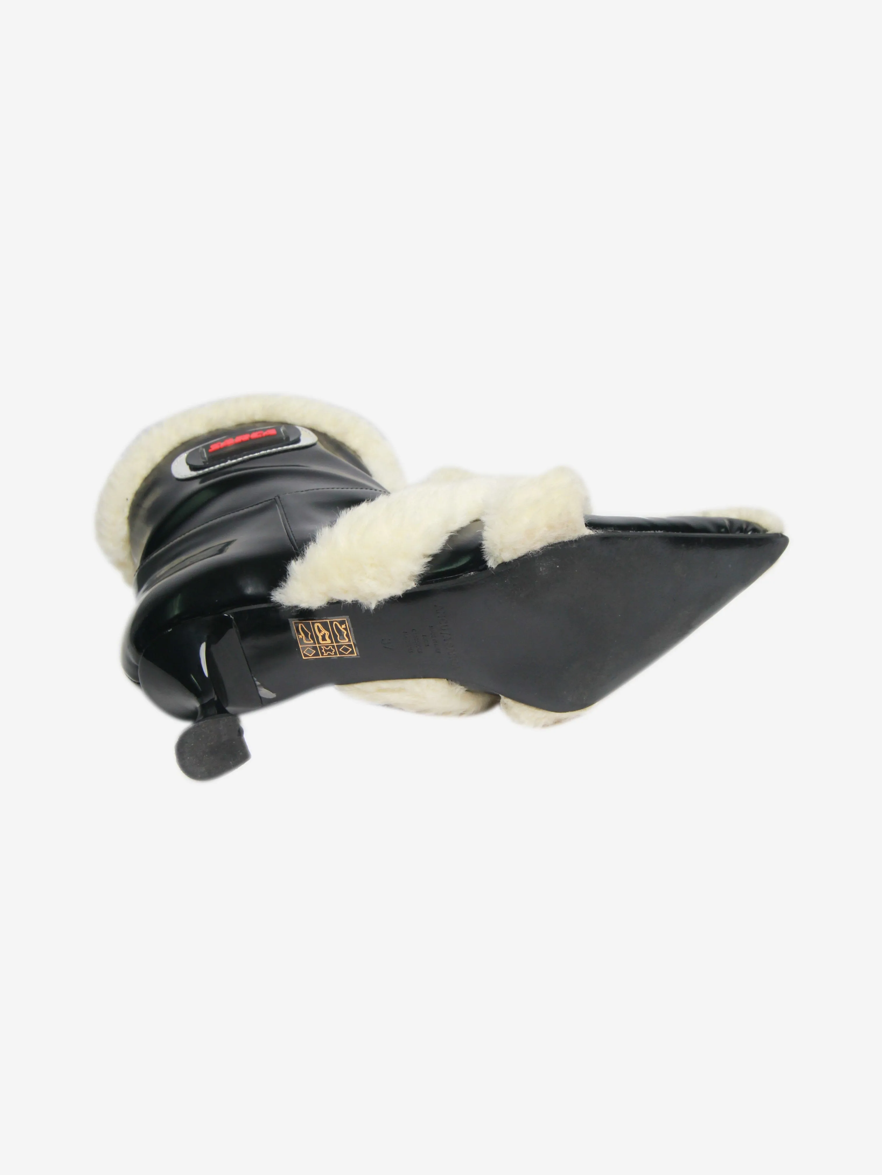 Black Teddy ankle boots - size EU 37
