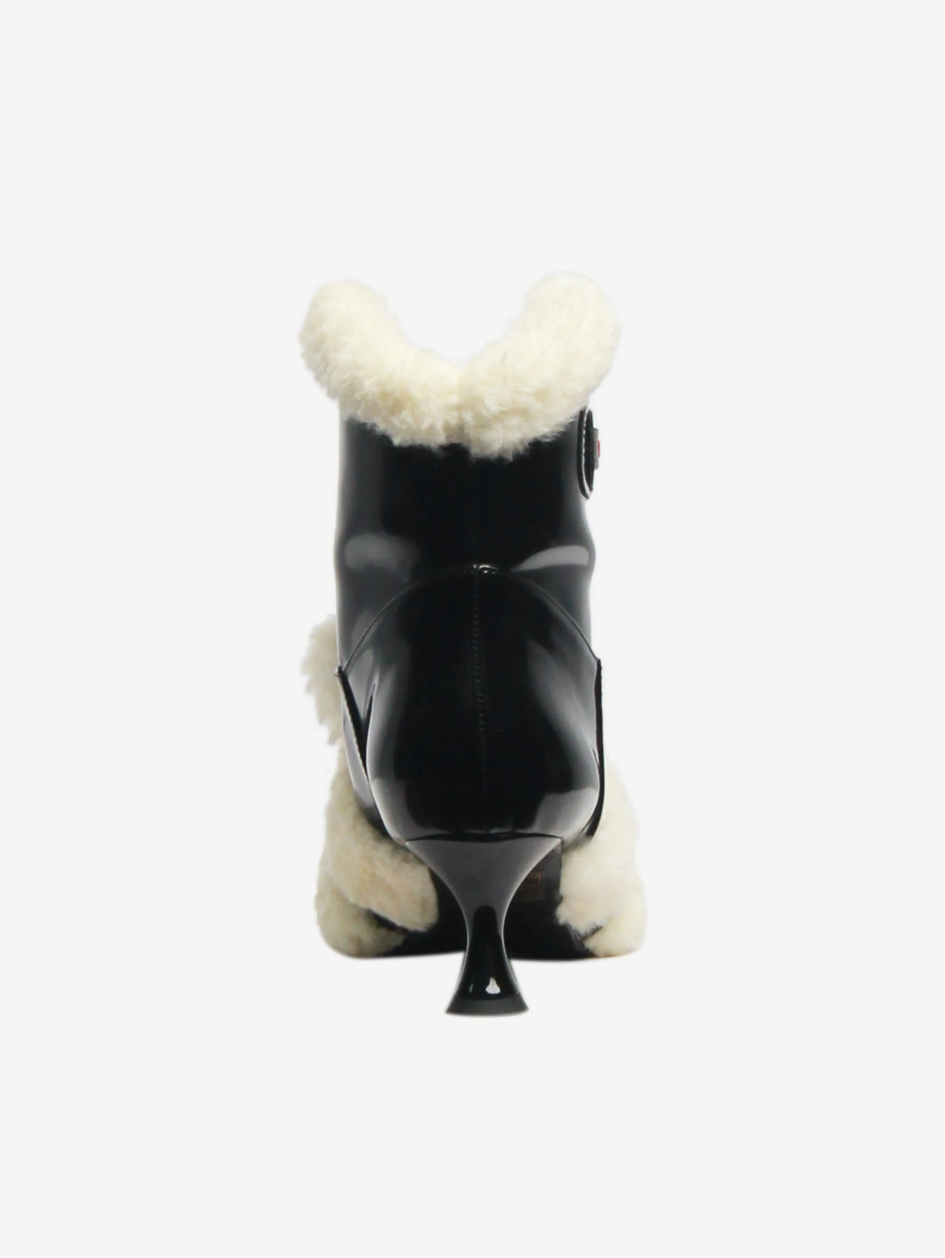 Black Teddy ankle boots - size EU 37