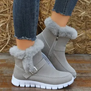 BLAIR | Lined Zip-Up Winter Boot