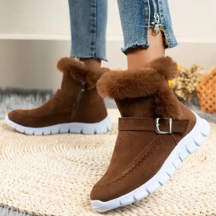 BLAIR | Lined Zip-Up Winter Boot