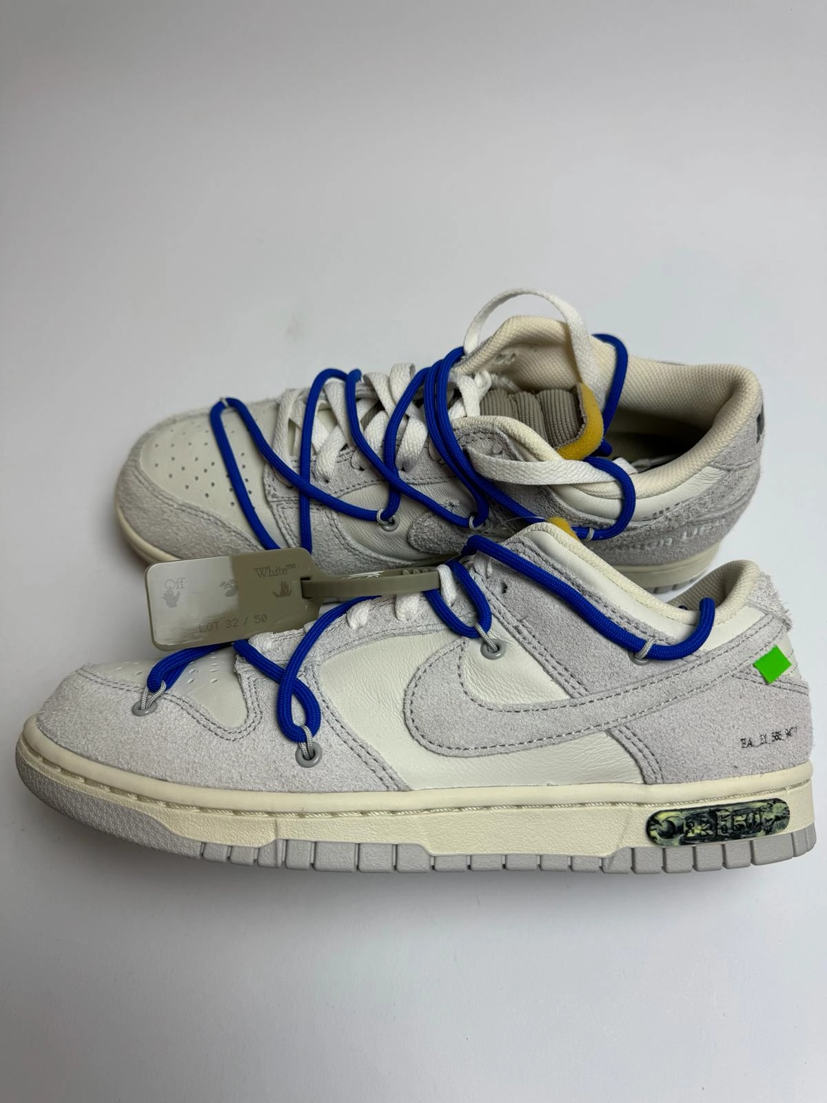 Off White x Nike Dunk Low "Lot 32" biomechanical shoes traditional shoes
